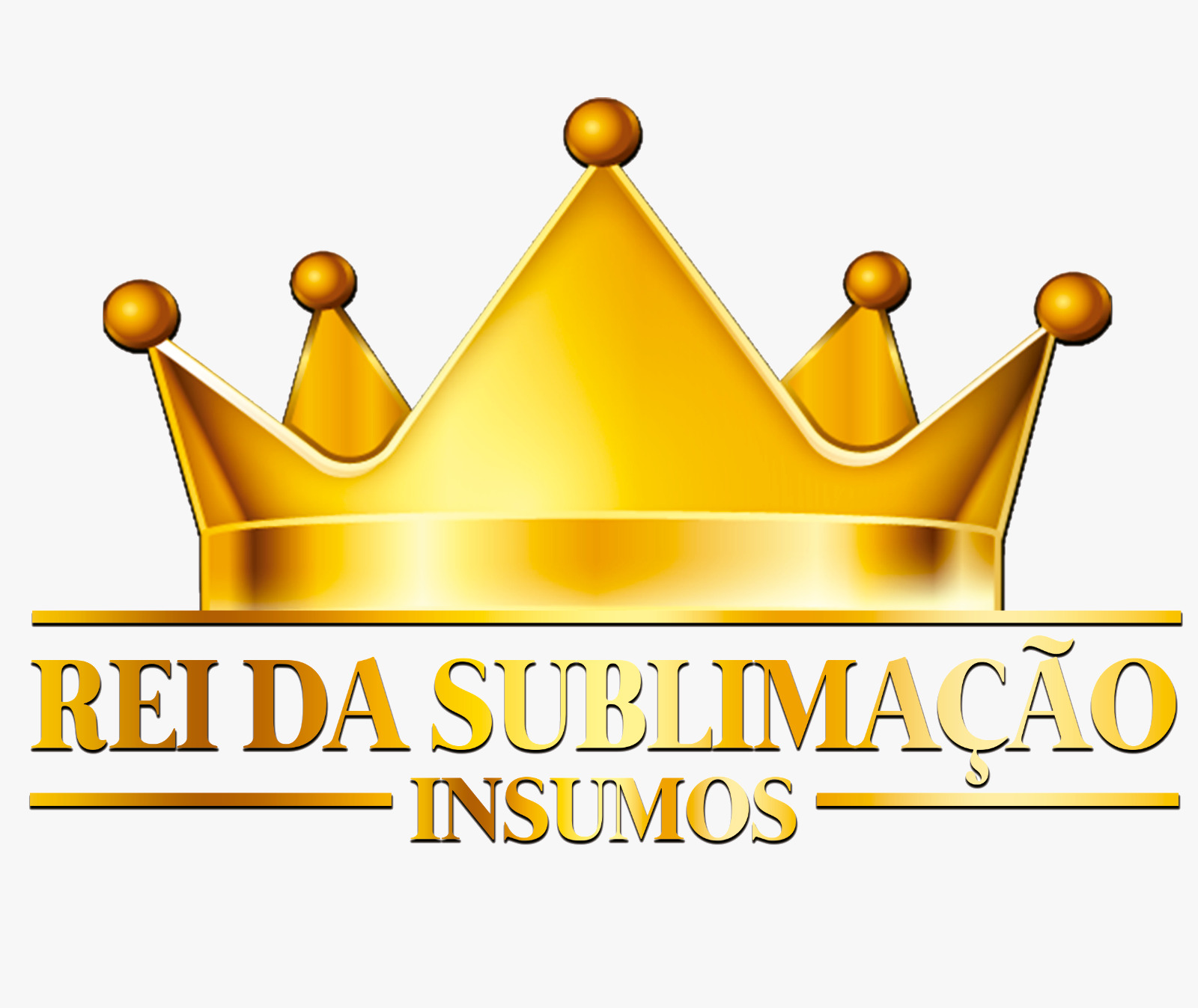 Logo da empresa Rei da Sublimação