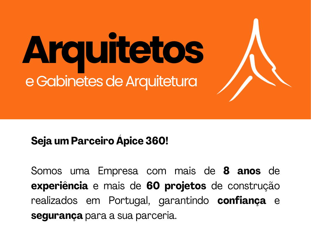 Ápice 360. Referência em LSF e Remodelação - Arquitetos e Gabinetes de Arquitetura